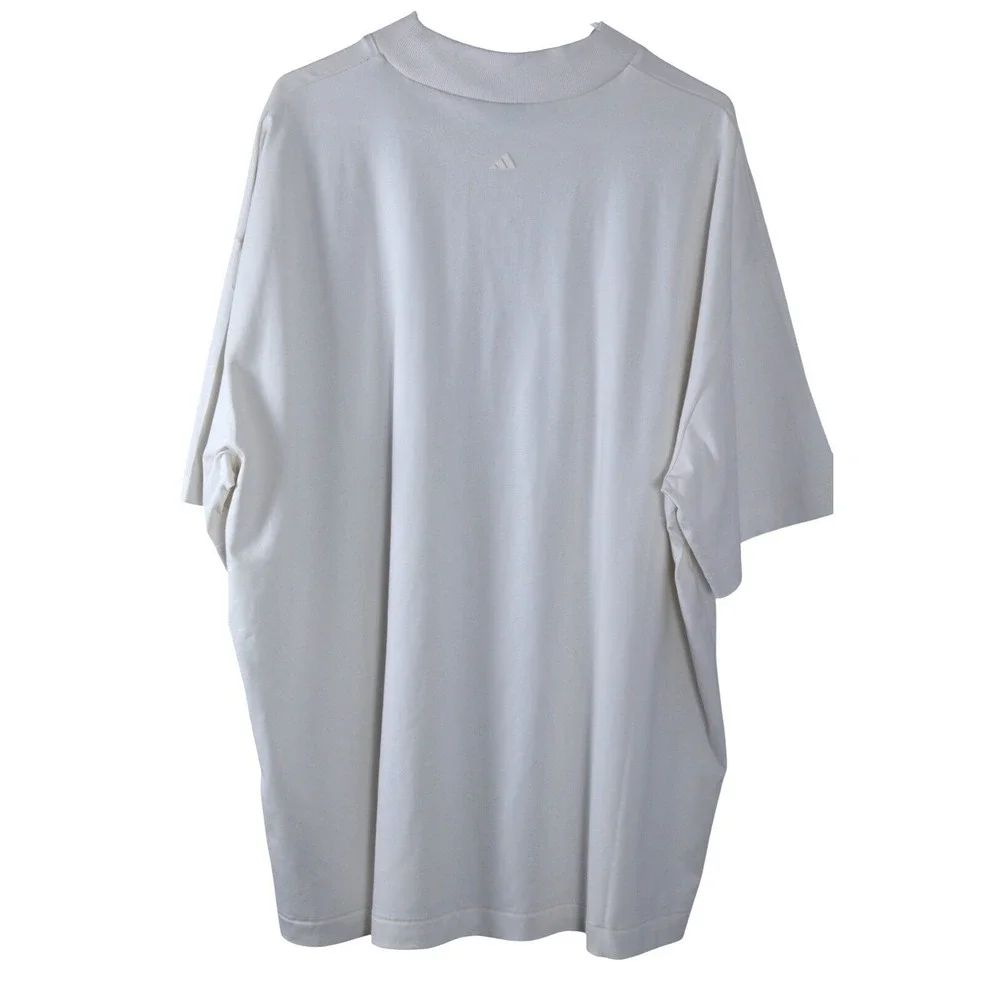 Adidas Basketball One Cotton Jersey‎ T-Shirt Cloud White XL Oversized Tee